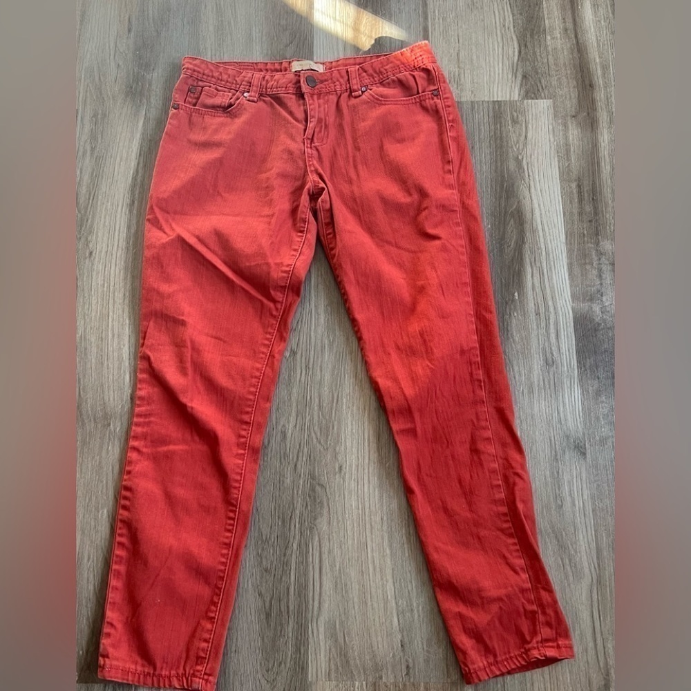Sanctuary Dark Orange Skinny Jeans